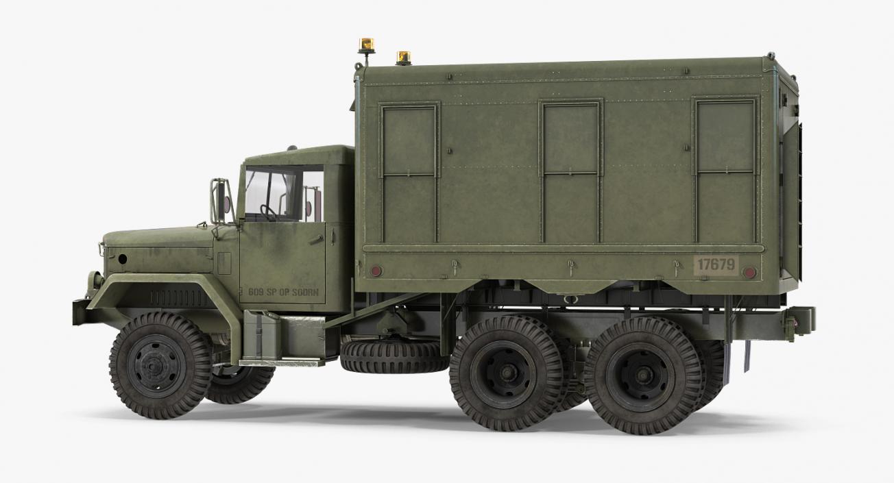 3D M109 Shop Van model