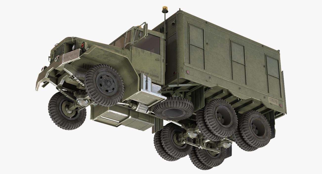 3D M109 Shop Van model