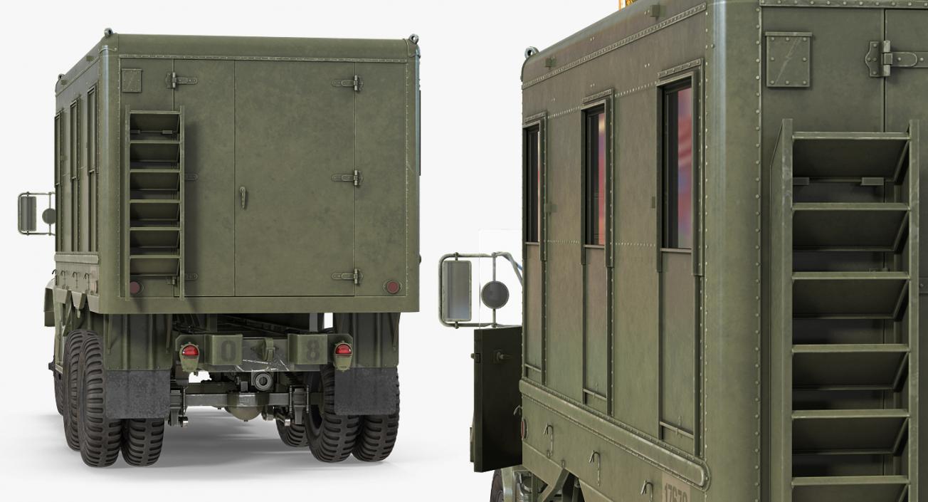 3D M109 Shop Van model