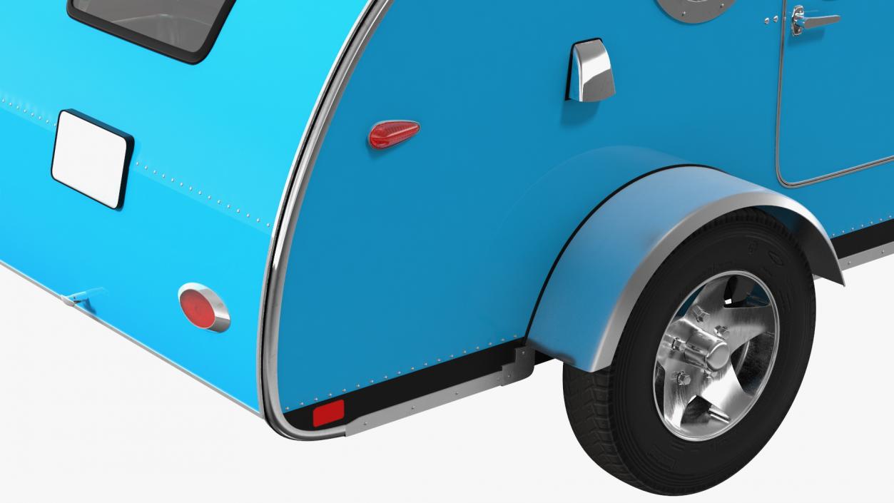 Teardrop Camping Trailer 3D model