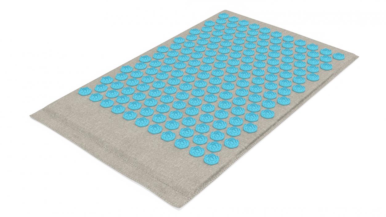 3D Relaxation Mat Acupuncture Blue 2 model