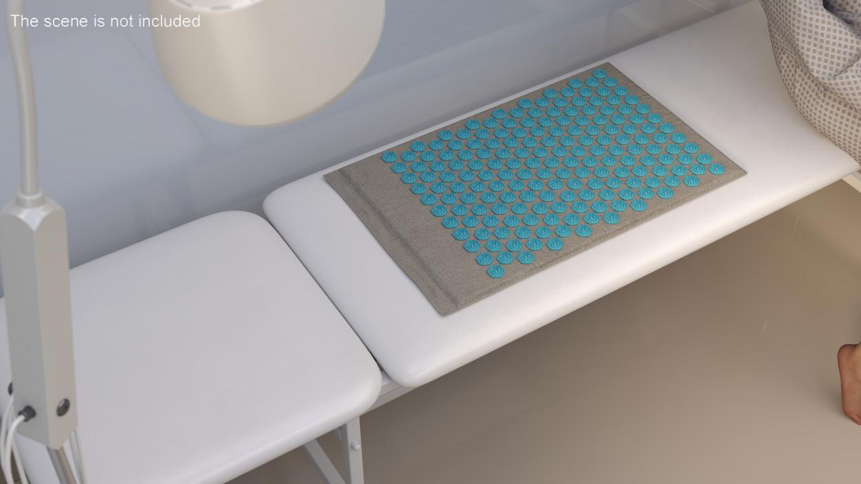 3D Relaxation Mat Acupuncture Blue 2 model