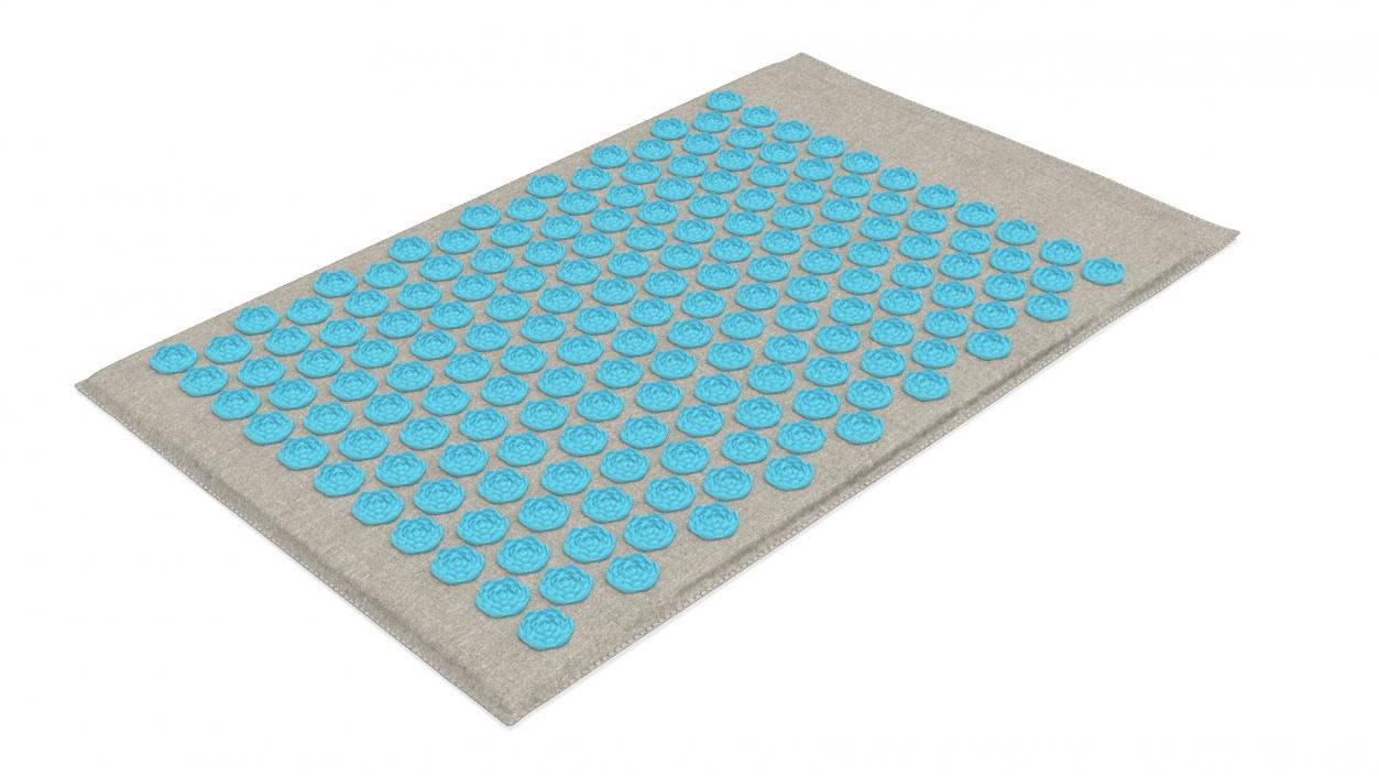 3D Relaxation Mat Acupuncture Blue 2 model