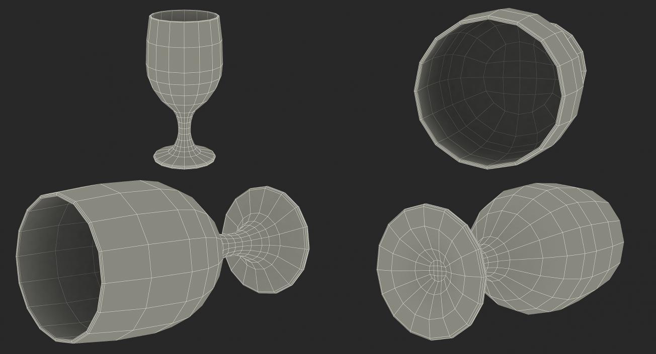 Goblet Glass 3D