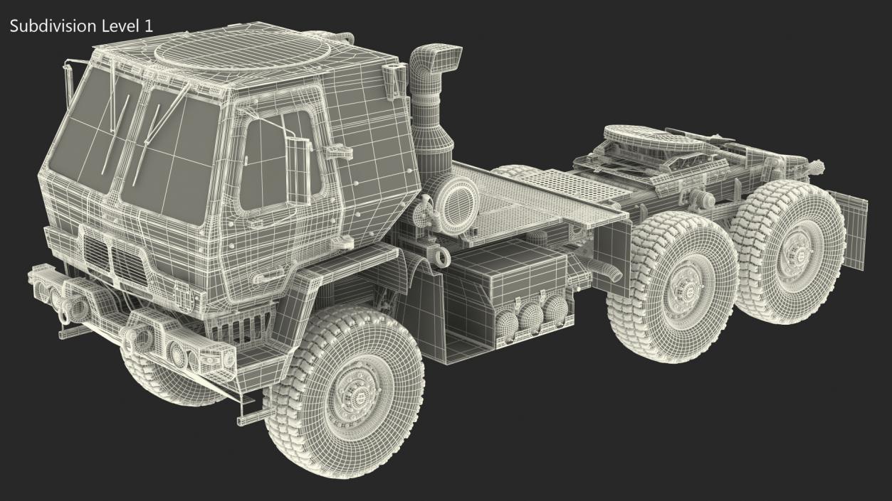 3D Oshkosh FMTV 5 Ton Tractor