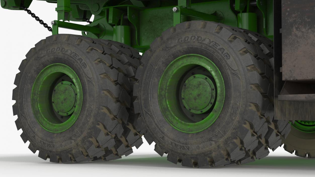 Dirty Autonomous Electric Dump Truck Dirty 3D