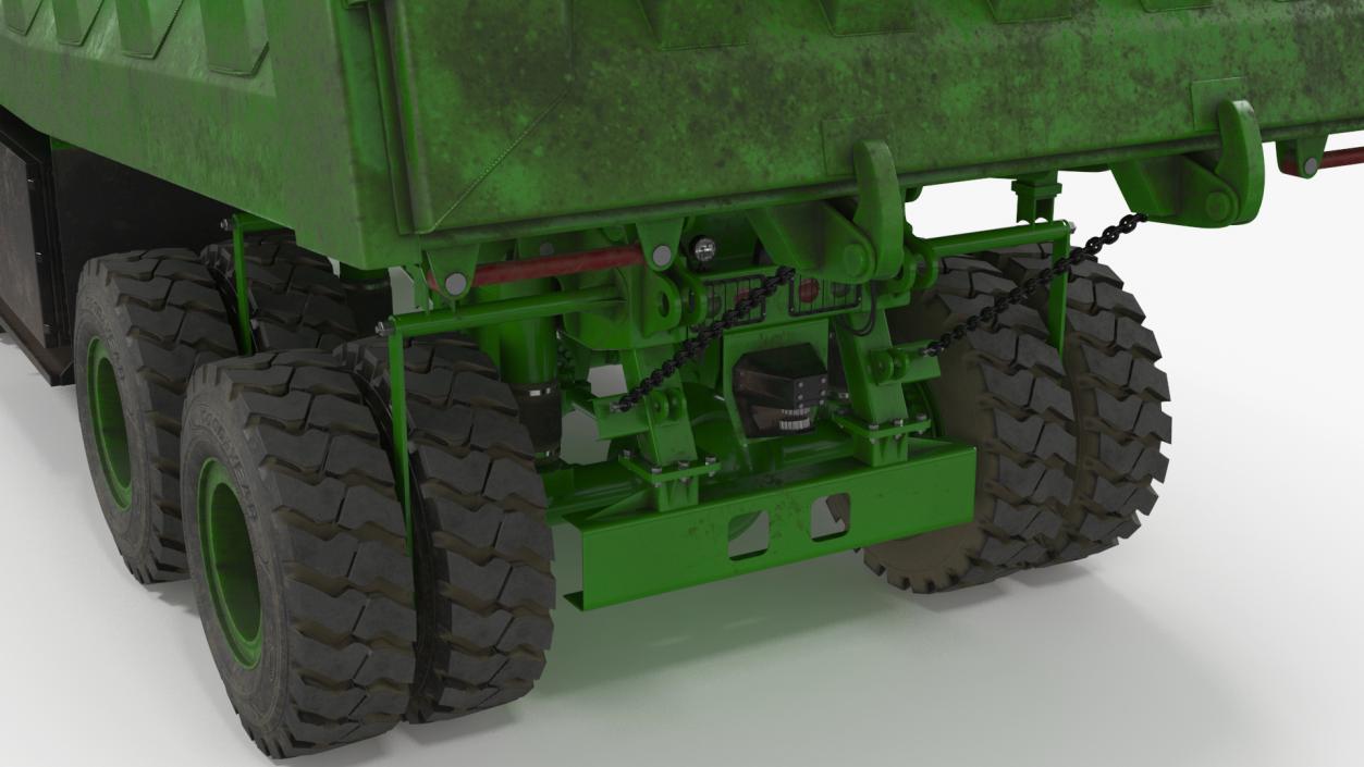 Dirty Autonomous Electric Dump Truck Dirty 3D