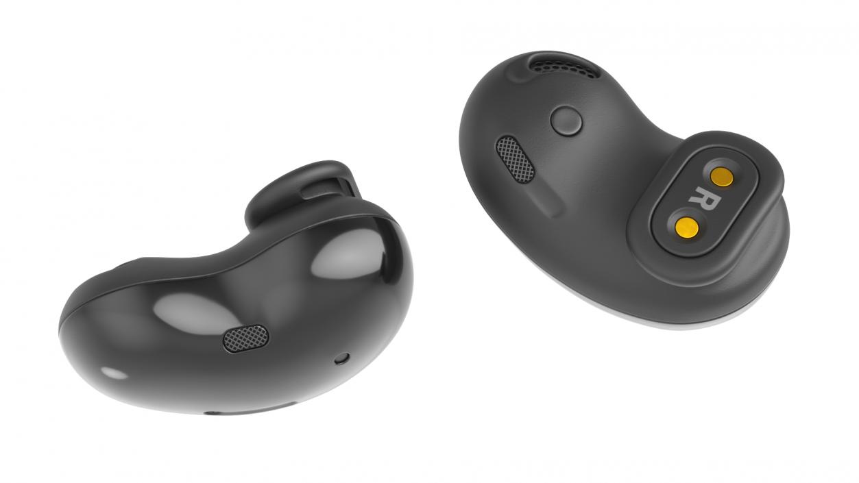 Samsung Galaxy Buds Live Mystic Black 3D