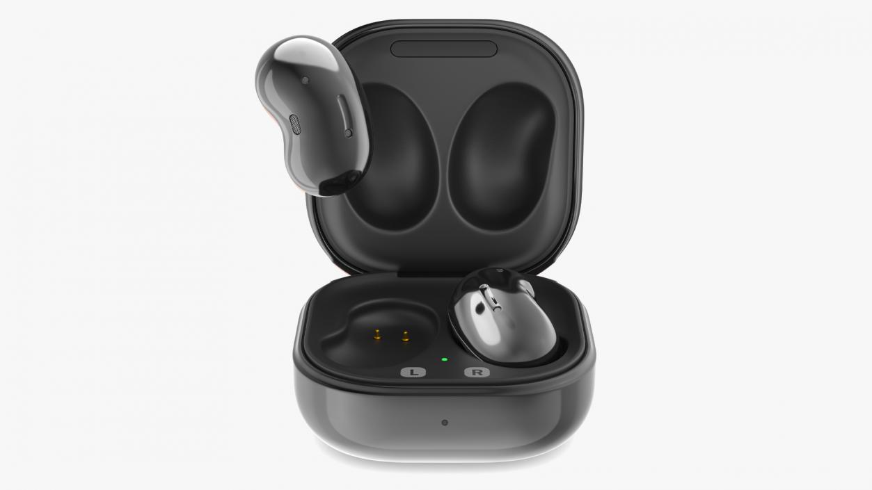 Samsung Galaxy Buds Live Mystic Black 3D