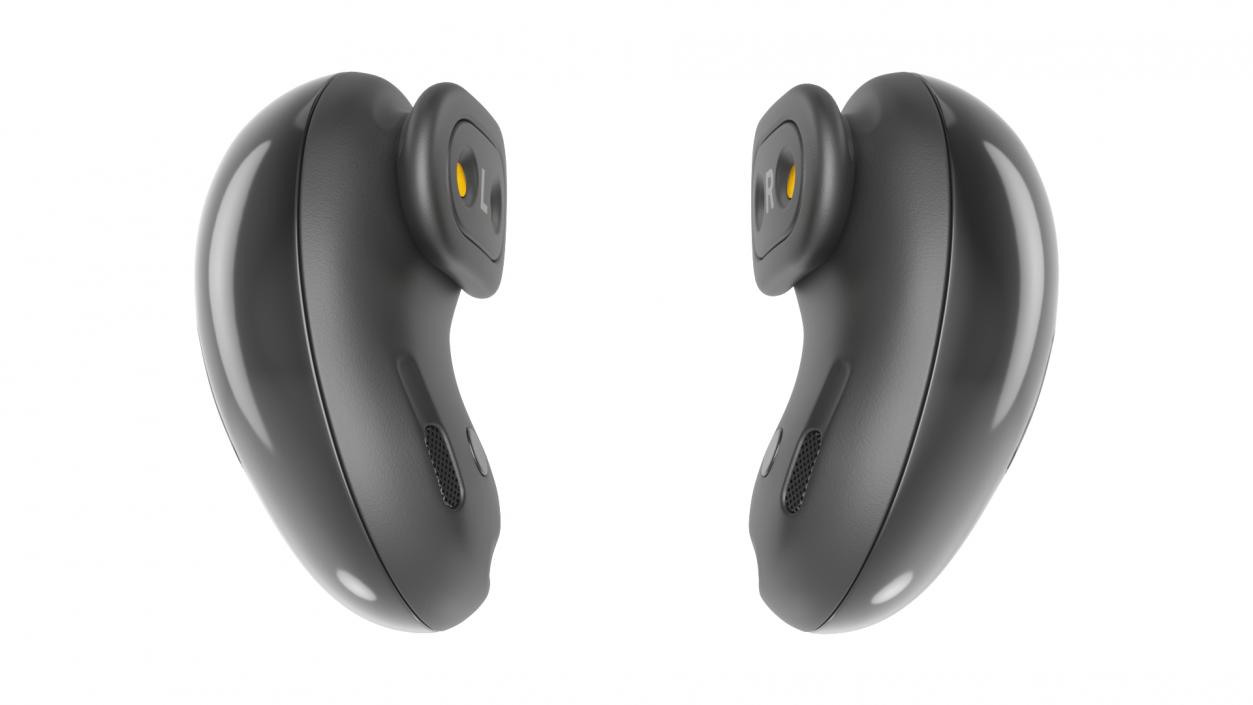 Samsung Galaxy Buds Live Mystic Black 3D