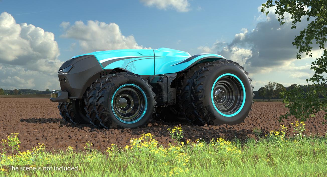 3D Farm Vehicles Collection 3