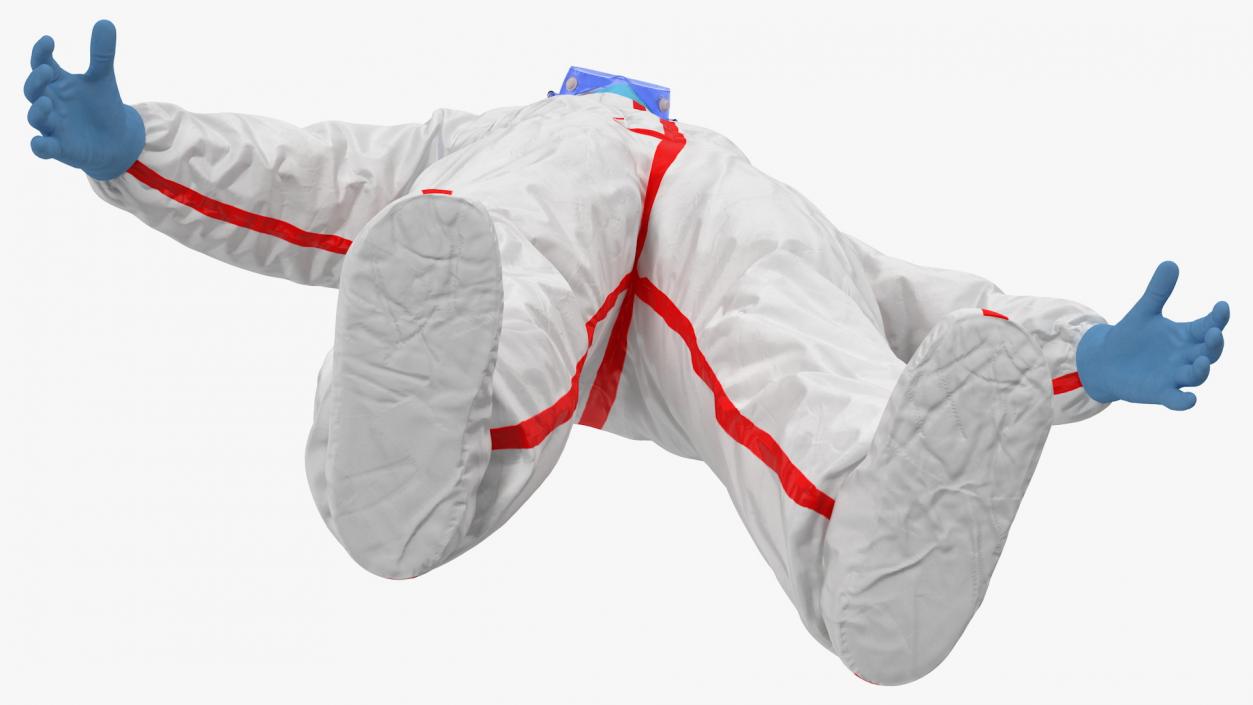 3D Chemical Protective Suit Rigged