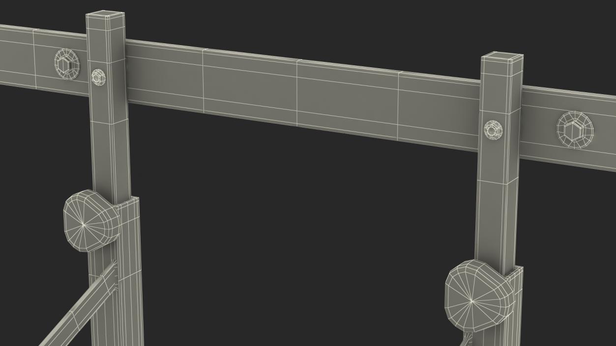 Adjustable Speed Bag Platform 3D model