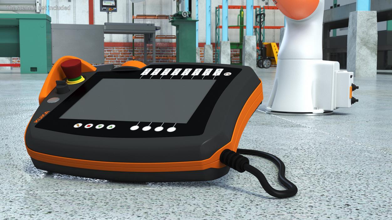 3D KUKA smartPAD model