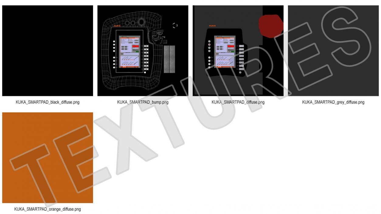 3D KUKA smartPAD model