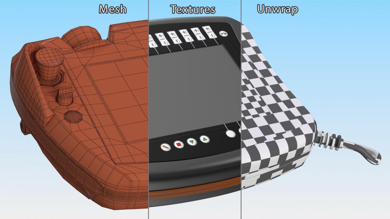 3D KUKA smartPAD model