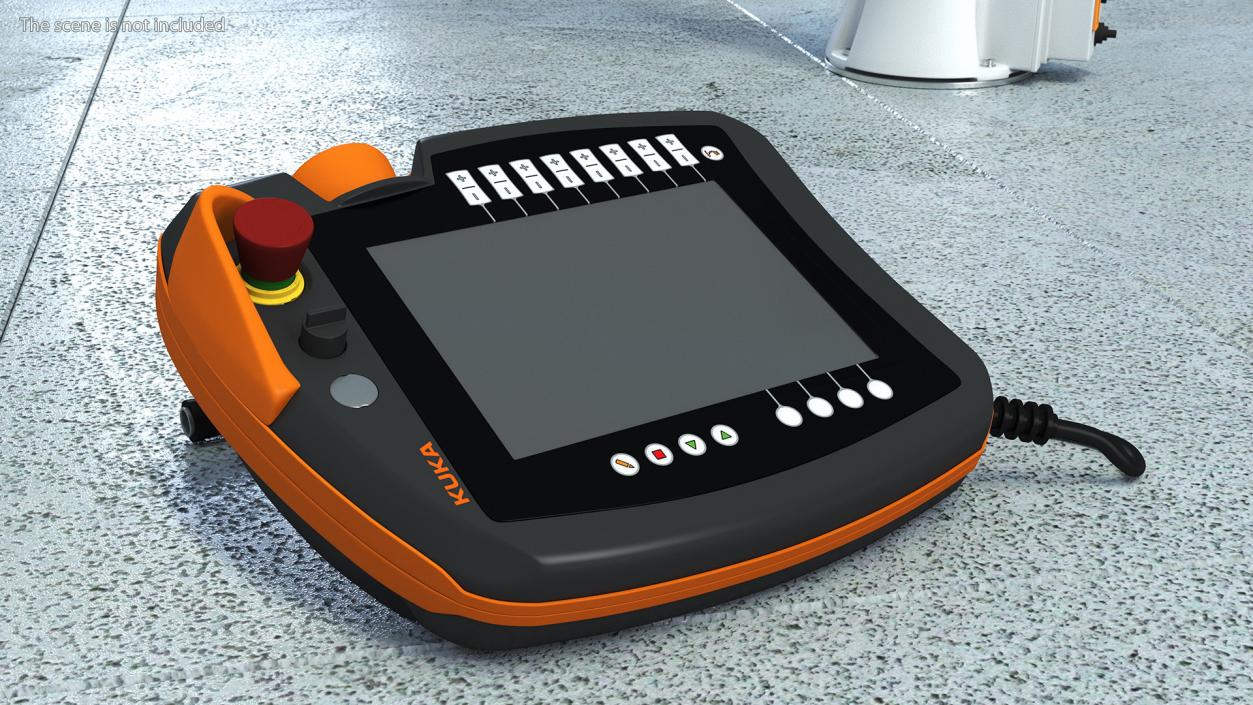 3D KUKA smartPAD model