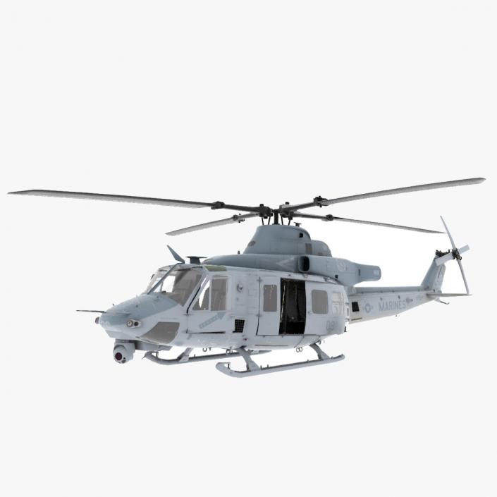 Bell Venom Helicopter Rigged for Cinema 4D 3D