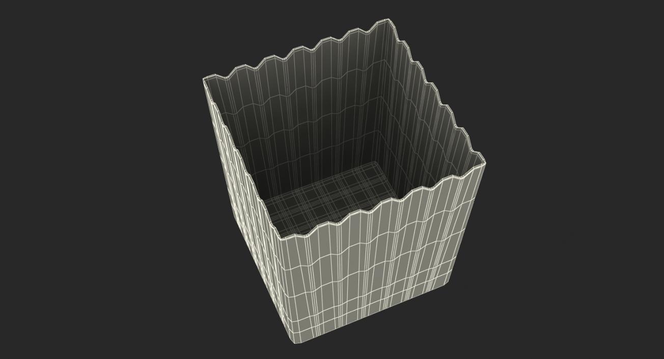 Empty Popcorn Box 3D