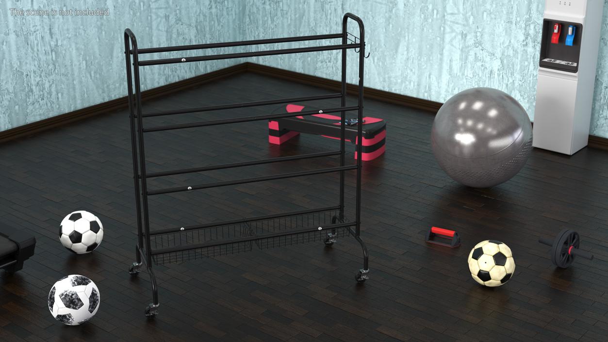 Ball rack 3D model