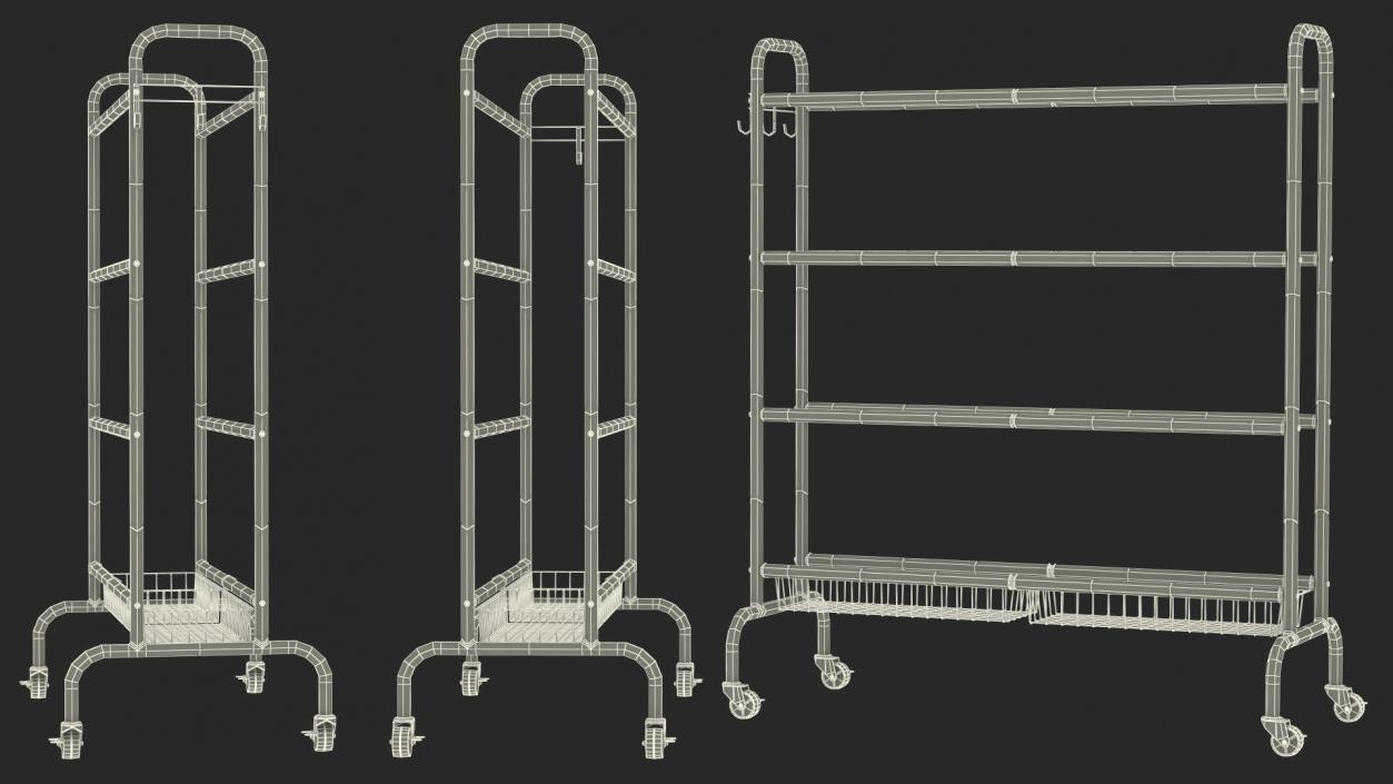 Ball rack 3D model