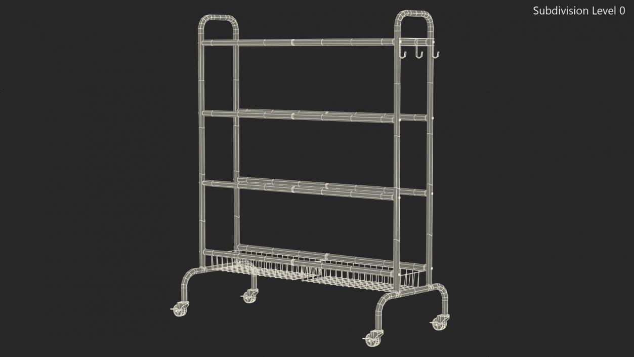 Ball rack 3D model