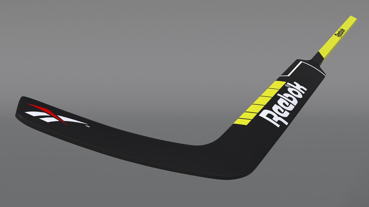 3D Reebok Ice Hockey Stick model