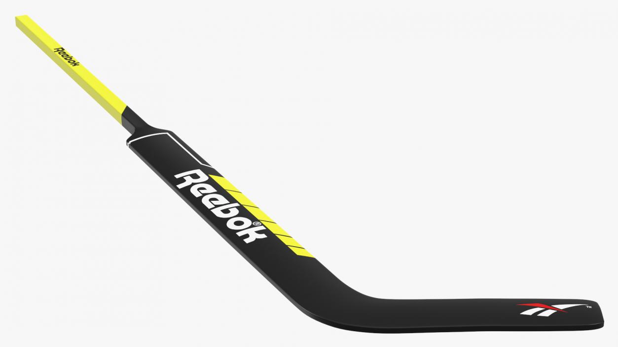 3D Reebok Ice Hockey Stick model