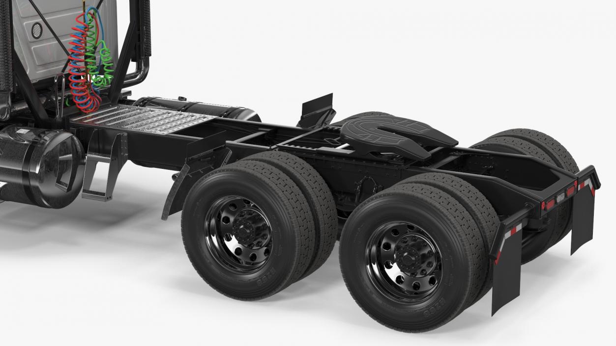 2025 Cab and Chassis Truck White 3D