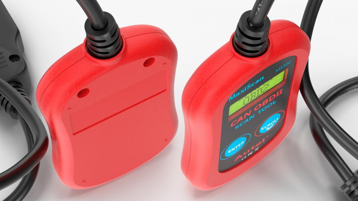 3D model Autel OBD2 Code Reader Vertical Position