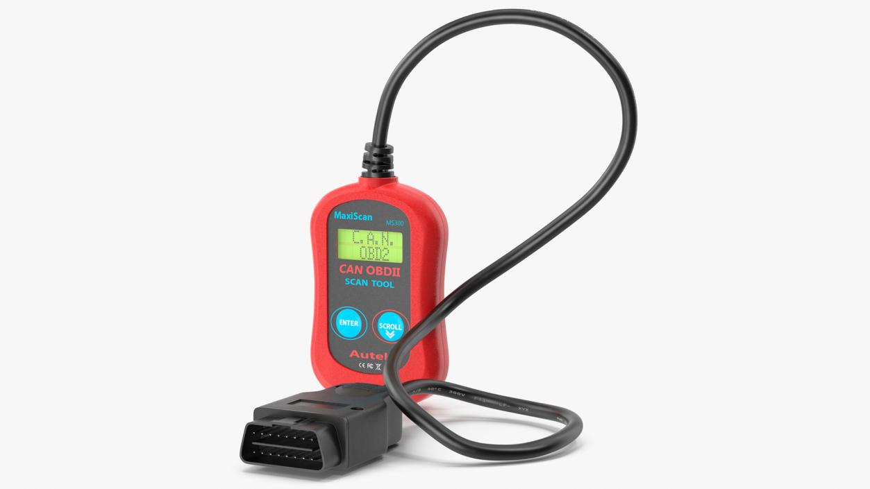 3D model Autel OBD2 Code Reader Vertical Position