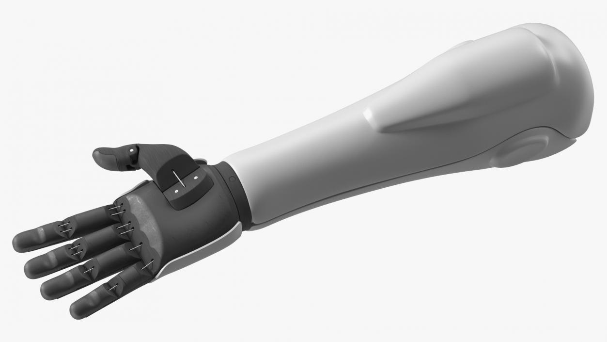 3D model Mechanical Prosthetic Arm