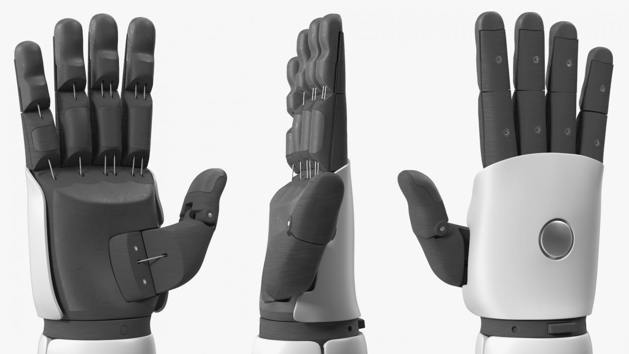 3D model Mechanical Prosthetic Arm