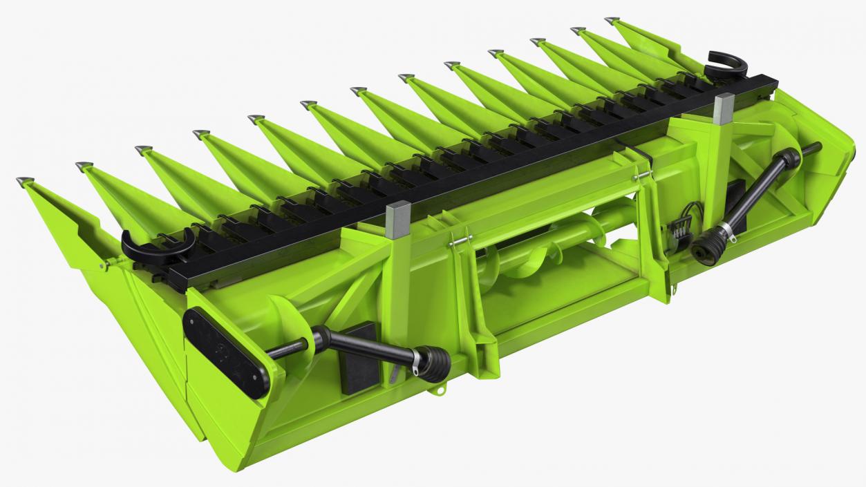 3D model Rigid Corn Header 12 Rows