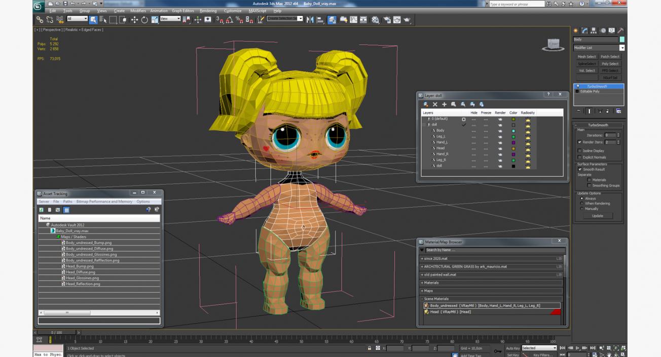 Baby Doll 3D model