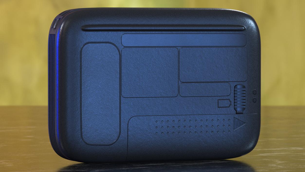 3D Pager in Case model