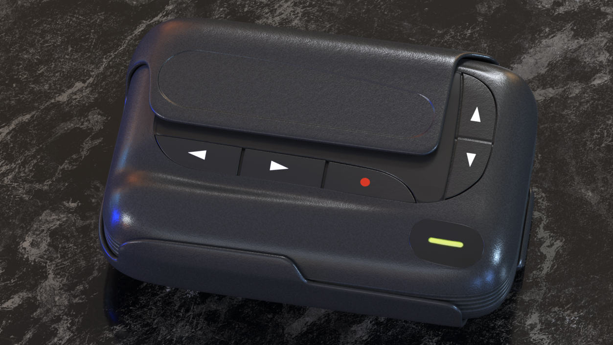 3D Pager in Case model