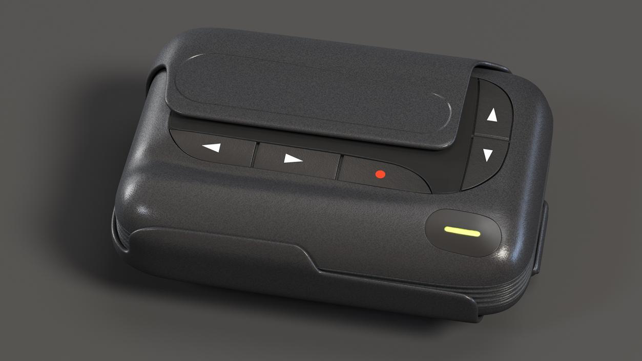 3D Pager in Case model