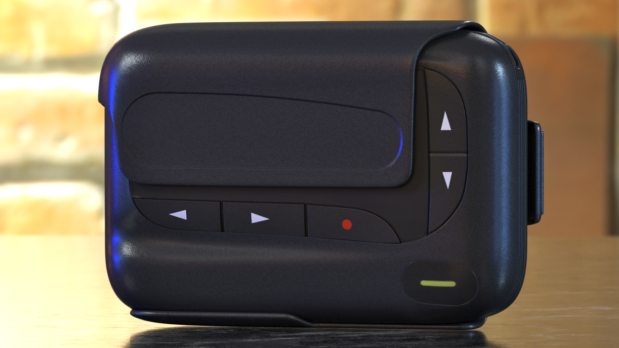 3D Pager in Case model