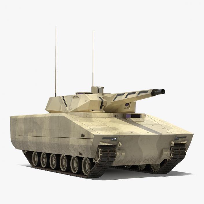 3D model IFV Lynx KF41 Desert