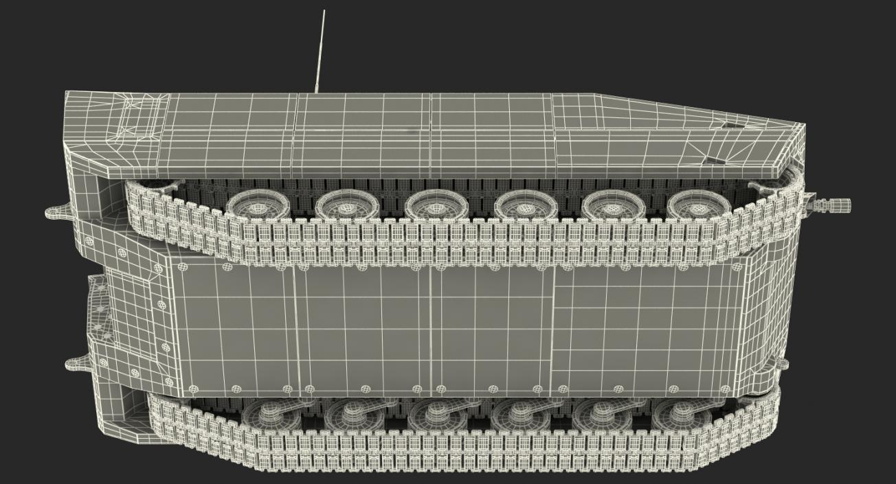 3D model IFV Lynx KF41 Desert