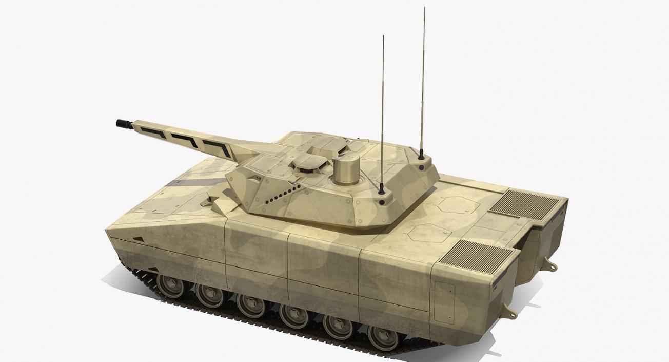 3D model IFV Lynx KF41 Desert