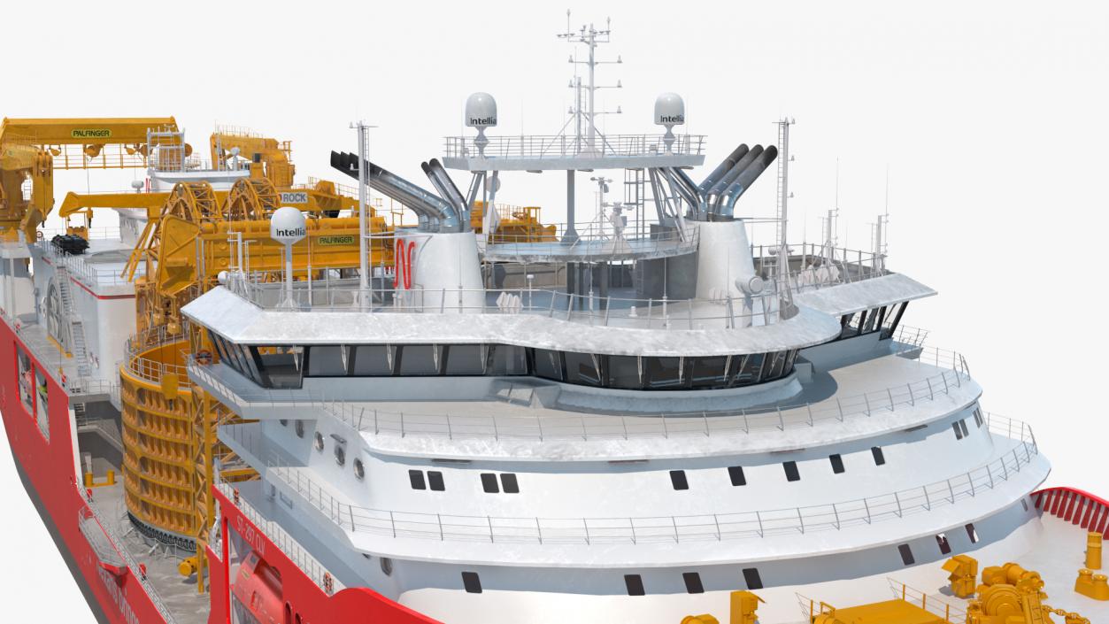 Cable Laying Vessel Nexan Aurora Used 3D