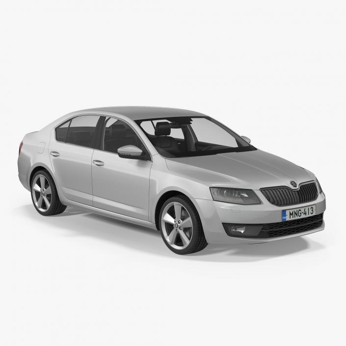 3D Skoda Octavia 2016 model