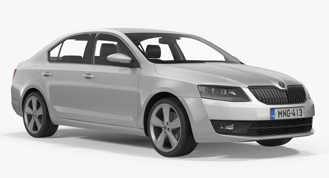 3D Skoda Octavia 2016 model