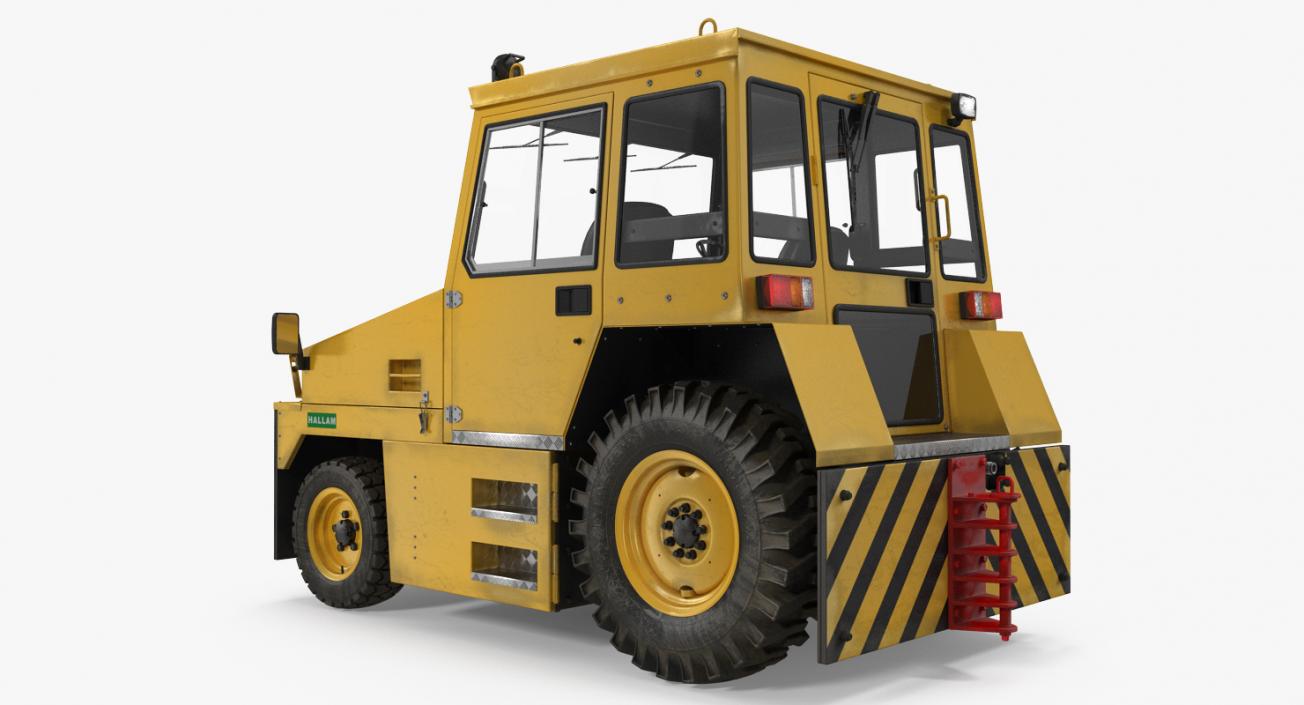 Push Back Tractor Hallam HE50 3D model