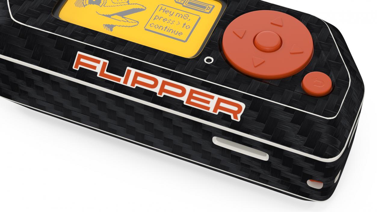 Flipper Zero Multitool Carbon 3D model