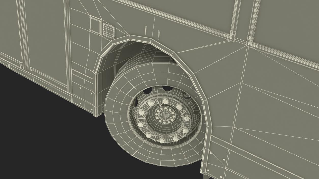 London Double Decker Bus Enviro 400 Rigged 3D