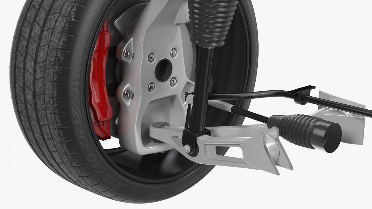 3D model Sony Vision S Front Wheel