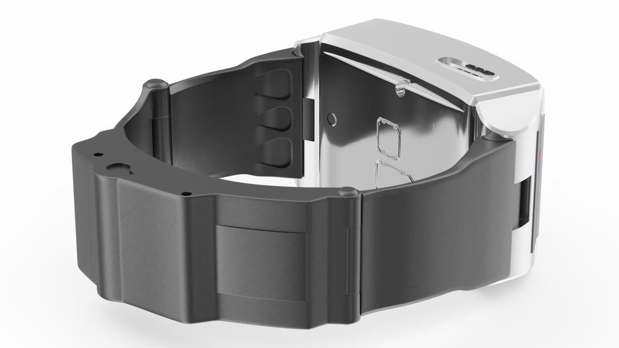 3D model Gps Bracelet Offender Tracking